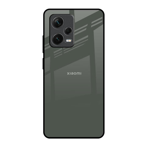 Charcoal Redmi Note 12 Pro 5G Glass Back Cover Online