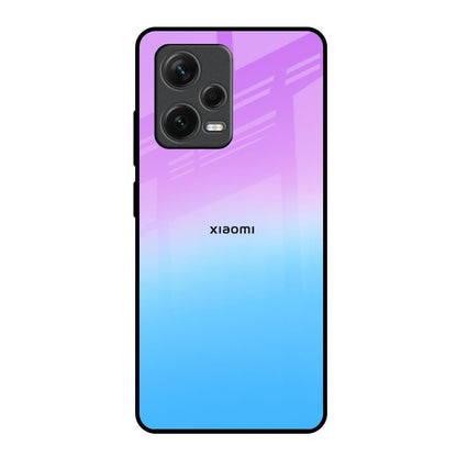 Unicorn Pattern Redmi Note 12 Pro 5G Glass Back Cover Online