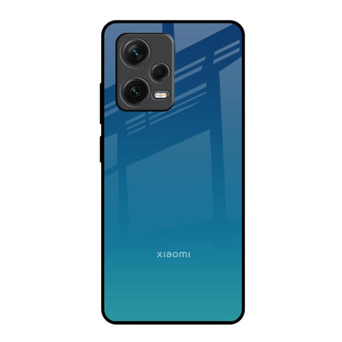 Celestial Blue Redmi Note 12 Pro 5G Glass Back Cover Online