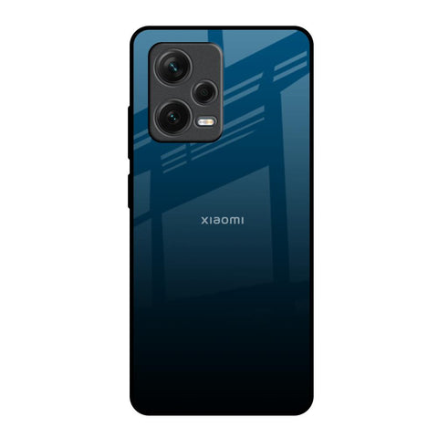 Sailor Blue Redmi Note 12 Pro 5G Glass Back Cover Online