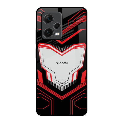 Quantum Suit Redmi Note 12 Pro 5G Glass Back Cover Online