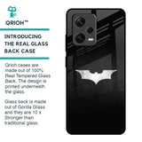 Super Hero Logo Glass Case for Redmi Note 12 Pro 5G