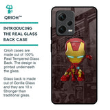 Angry Baby Super Hero Glass Case for Redmi Note 12 Pro 5G