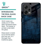 Dark Blue Grunge Glass Case for Redmi Note 12 Pro 5G