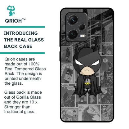 Cartoon Art Glass Case for Redmi Note 12 Pro 5G