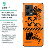 Anti Social Club Glass Case for Redmi Note 12 Pro 5G