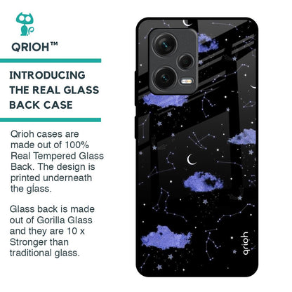 Constellations Glass Case for Redmi Note 12 Pro 5G
