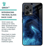 Dazzling Ocean Gradient Glass Case For Redmi Note 12 Pro 5G
