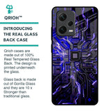 Techno Color Pattern Glass Case For Redmi Note 12 Pro 5G