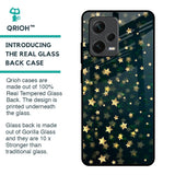Dazzling Stars Glass Case For Redmi Note 12 Pro 5G