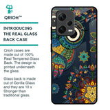 Owl Art Glass Case for Redmi Note 12 Pro 5G