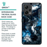 Cloudy Dust Glass Case for Redmi Note 12 Pro 5G
