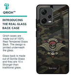 Army Warrior Glass Case for Redmi Note 12 Pro 5G