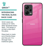 Pink Ribbon Caddy Glass Case for Redmi Note 12 Pro 5G
