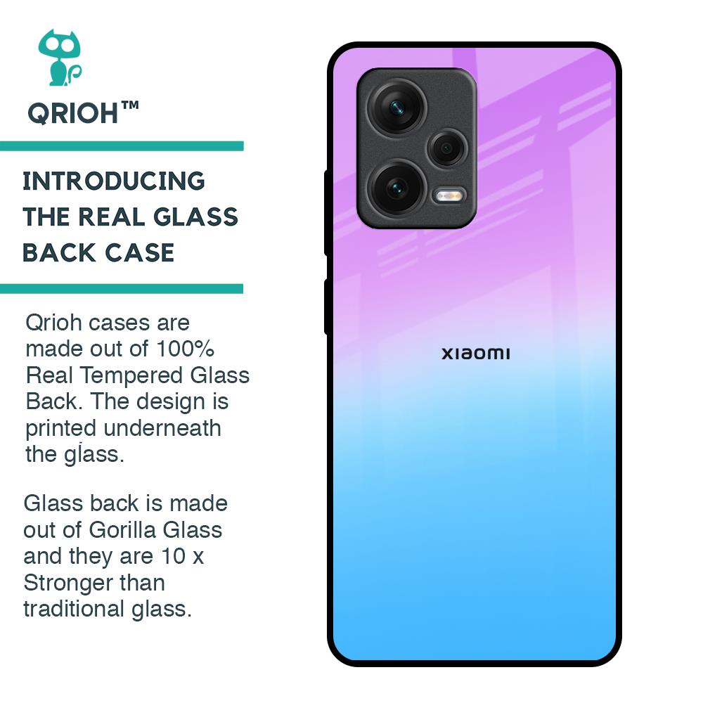 Unicorn Pattern Glass Case for Redmi Note 12 Pro 5G