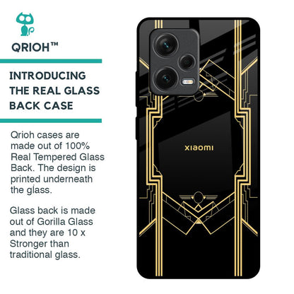Sacred Logo Glass Case for Redmi Note 12 Pro 5G