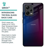 Mix Gradient Shade Glass Case For Redmi Note 12 Pro 5G