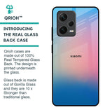 Blue & Pink Ombre Glass case for Redmi Note 12 Pro 5G