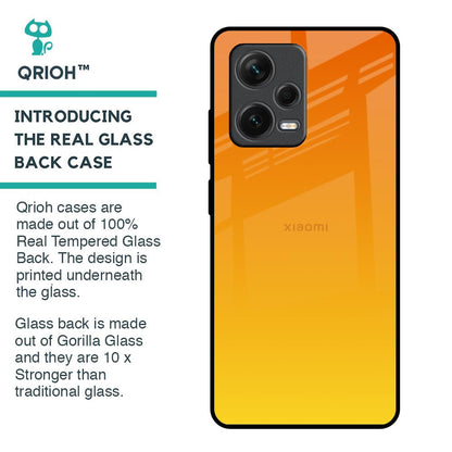 Sunset Glass Case for Redmi Note 12 Pro 5G