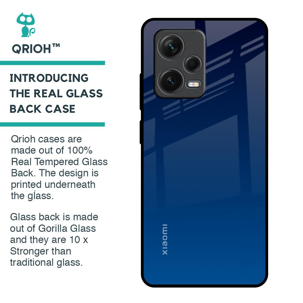 Very Blue Glass Case for Redmi Note 12 Pro 5G