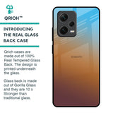 Rich Brown Glass Case for Redmi Note 12 Pro 5G