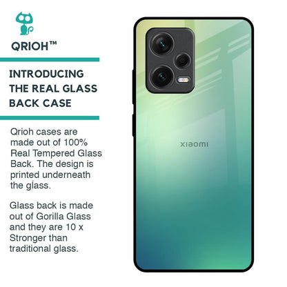 Dusty Green Glass Case for Redmi Note 12 Pro 5G