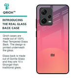 Sunset Orange Glass Case for Redmi Note 12 Pro 5G