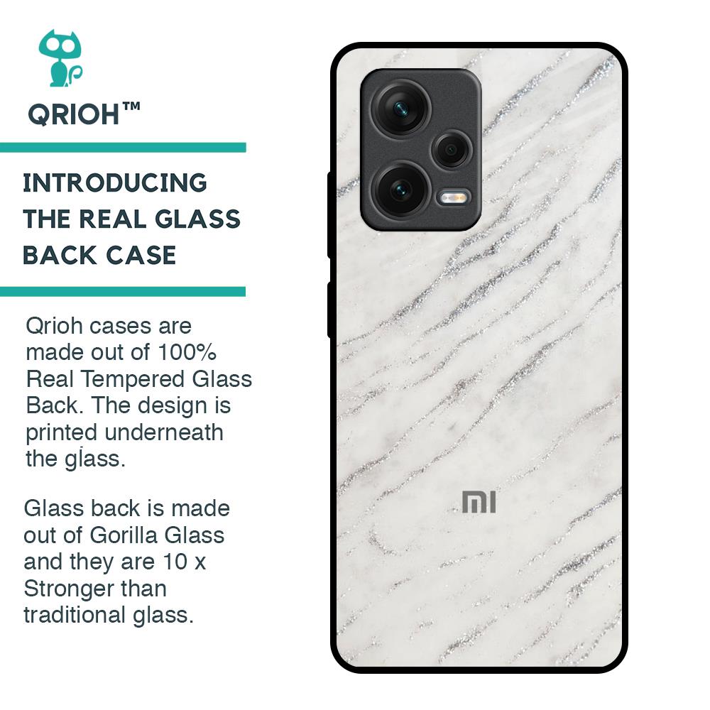 Polar Frost Glass Case for Redmi Note 12 Pro 5G