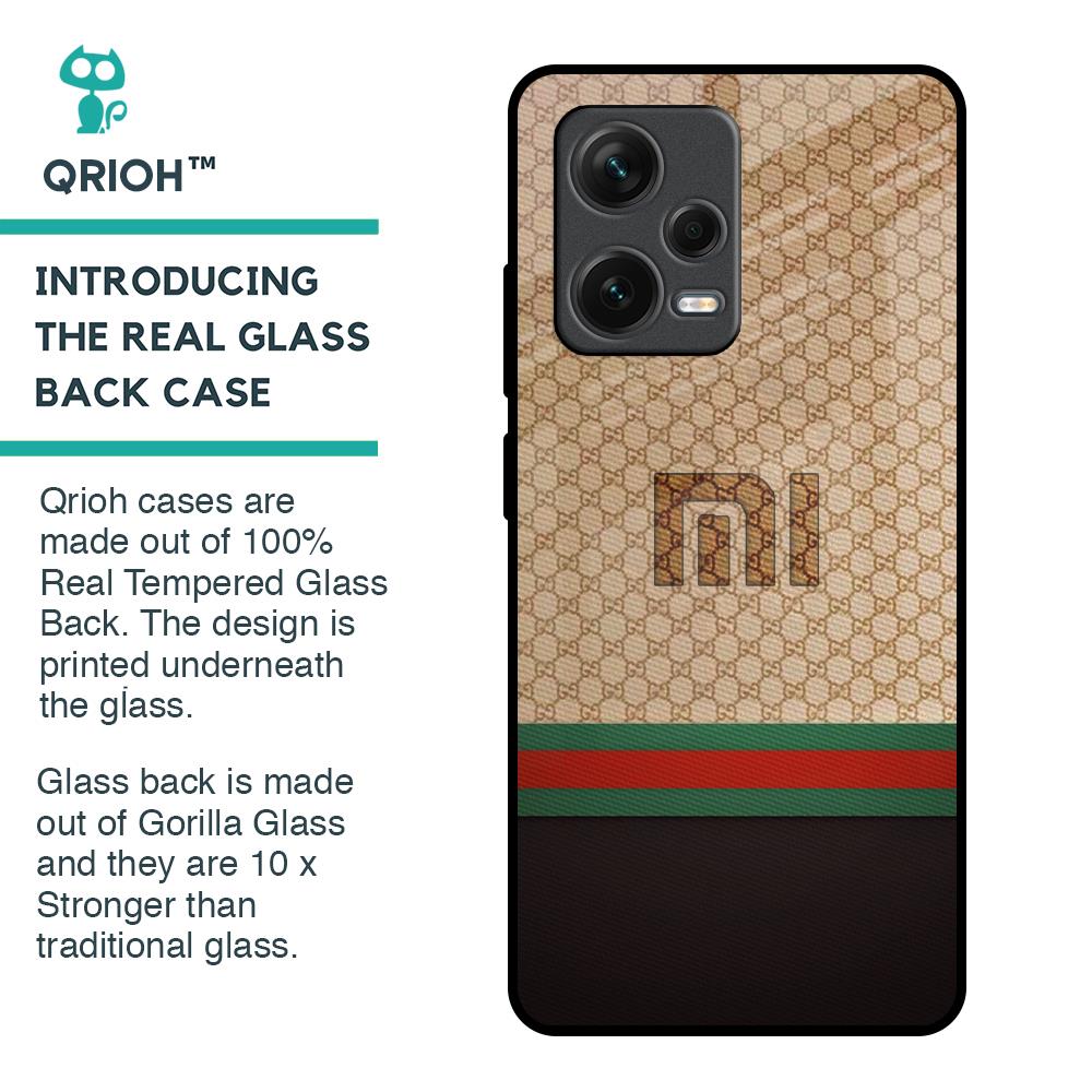 High End Fashion Glass case for Redmi Note 12 Pro 5G