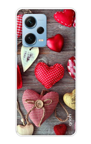 Valentine Hearts Redmi Note 12 Pro 5G Back Cover