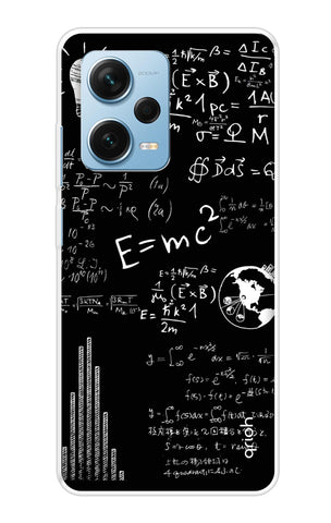 Equation Doodle Redmi Note 12 Pro 5G Back Cover