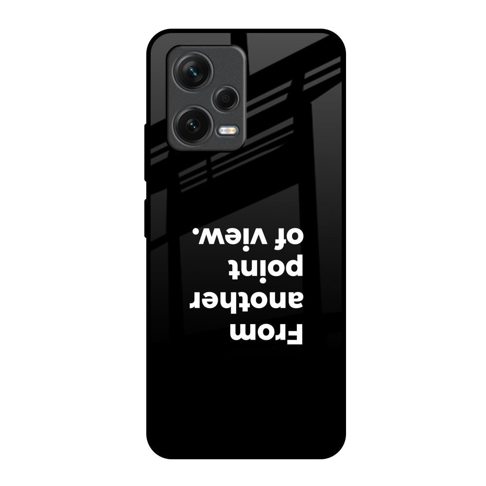 Motivation Redmi Note 12 5G Glass Back Cover Online