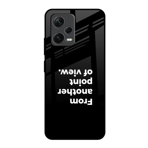 Motivation Redmi Note 12 5G Glass Back Cover Online