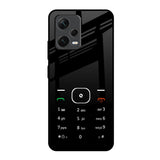 Classic Keypad Pattern Redmi Note 12 5G Glass Back Cover Online