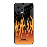 Fire Flame Redmi Note 12 5G Glass Back Cover Online