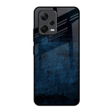 Dark Blue Grunge Redmi Note 12 5G Glass Back Cover Online