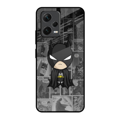 Cartoon Art Redmi Note 12 5G Glass Back Cover Online