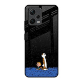 Night Sky Star Redmi Note 12 5G Glass Back Cover Online