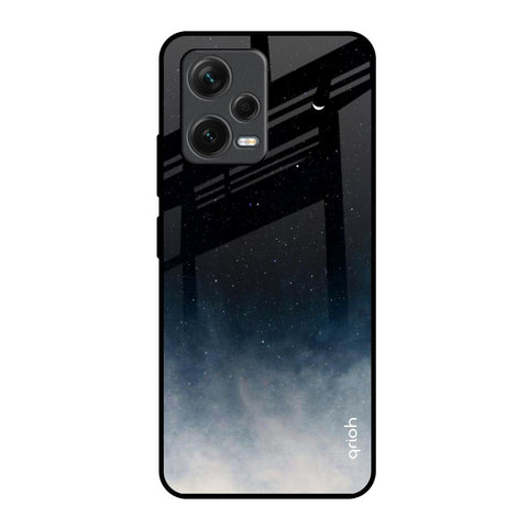 Black Aura Redmi Note 12 5G Glass Back Cover Online