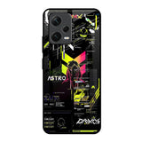 Astro Glitch Redmi Note 12 5G Glass Back Cover Online