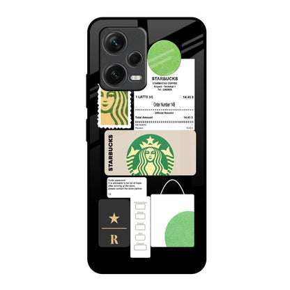 Coffee Latte Redmi Note 12 5G Glass Back Cover Online