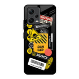 Danger Signs Redmi Note 12 5G Glass Back Cover Online