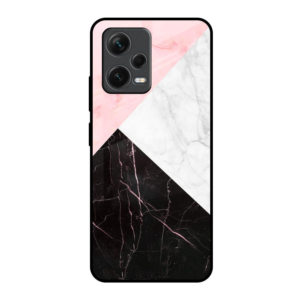 Marble Collage Art Redmi Note 12 5G Glass Back Cover Online