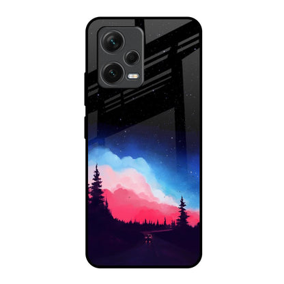 Drive In Dark Redmi Note 12 5G Glass Back Cover Online