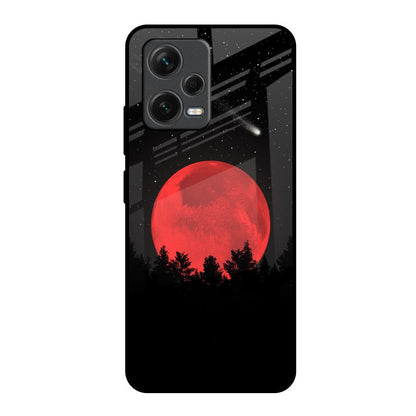 Moonlight Aesthetic Redmi Note 12 5G Glass Back Cover Online