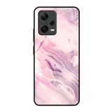 Diamond Pink Gradient Redmi Note 12 5G Glass Back Cover Online