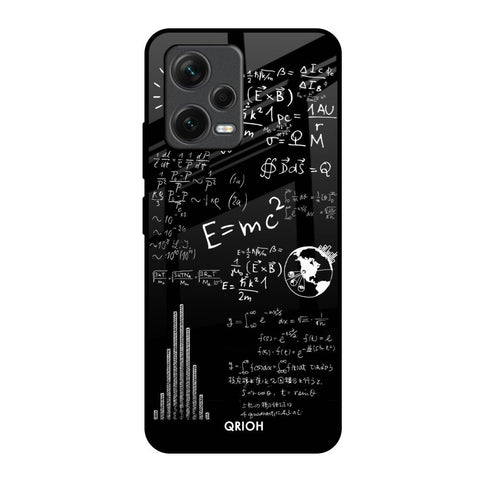 Funny Math Redmi Note 12 5G Glass Back Cover Online