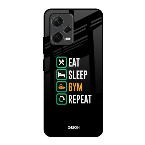 Daily Routine Redmi Note 12 5G Glass Back Cover Online