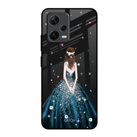 Queen Of Fashion Redmi Note 12 5G Glass Back Cover Online