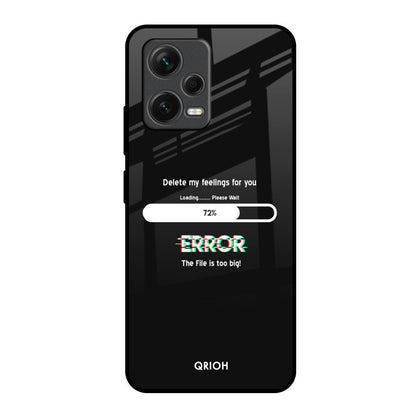 Error Redmi Note 12 5G Glass Back Cover Online